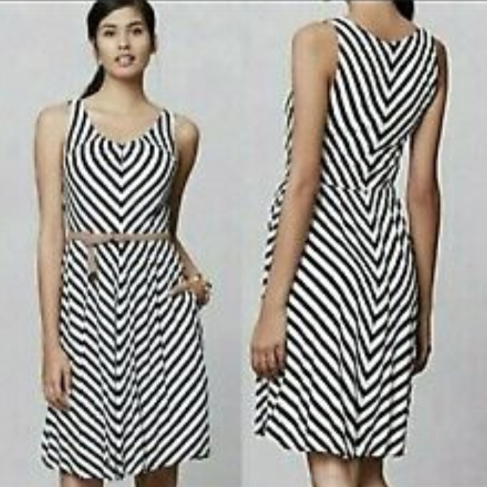 NWT Anthropologie Lilka striped dress